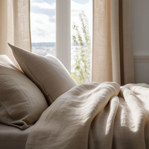 Mastering Temperature Regulating Sleep Fabrics with linen.