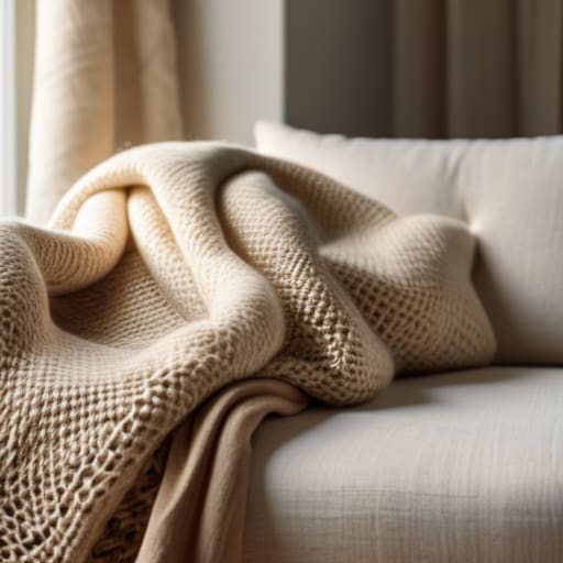 Layering soft textiles, making it your own.
