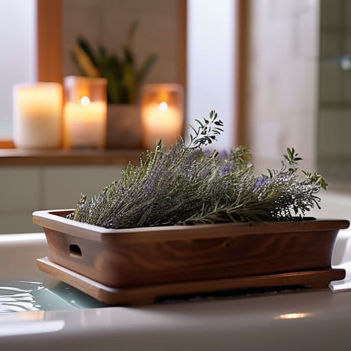 Relaxing evening soak and warm bath benefits.